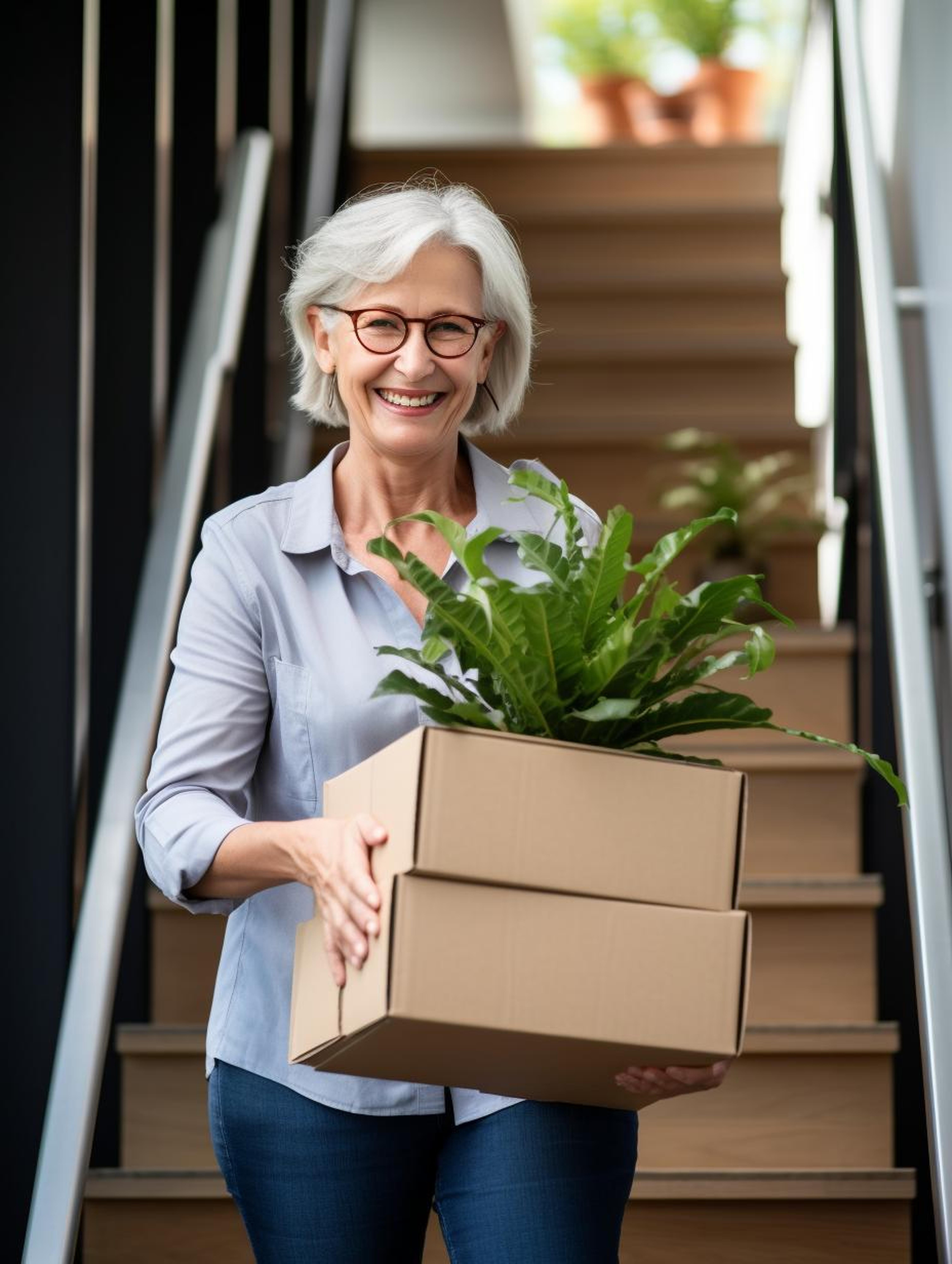 Accueil 5 Livraison colis mamie senior